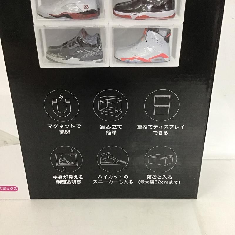 古着 USED ファッション小物 ファッション小物 シューズボックス 収納 Smile+ 3個セットSB3P002CL 箱有 ラック 無地 透明 / クリア /  メンズ USED 古着 中古 10135328