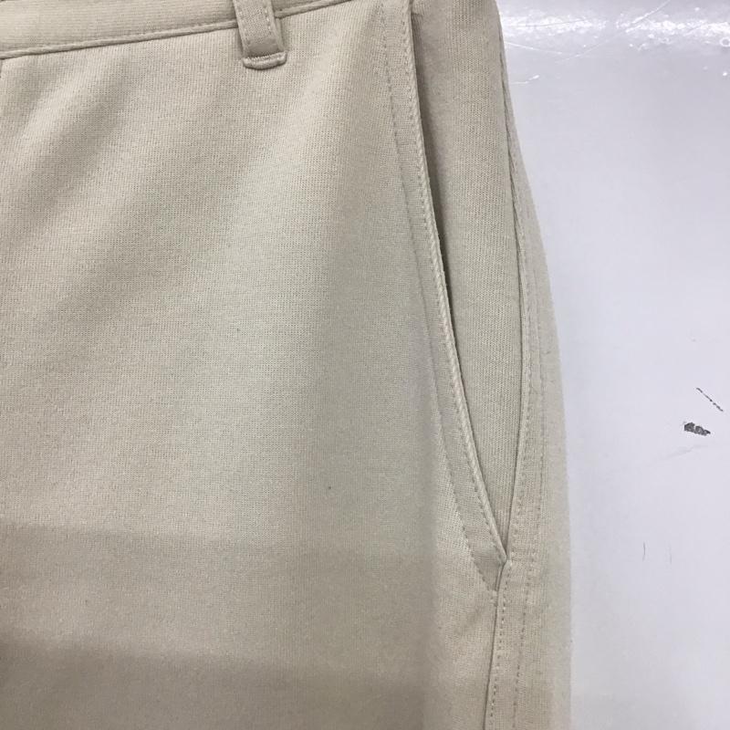 ニコアンド niko and... パンツ スラックス S201CL04AD ワイドパンツ M 無地 アイボリー / アイボリー /  レディース USED 古着 中古 10138934