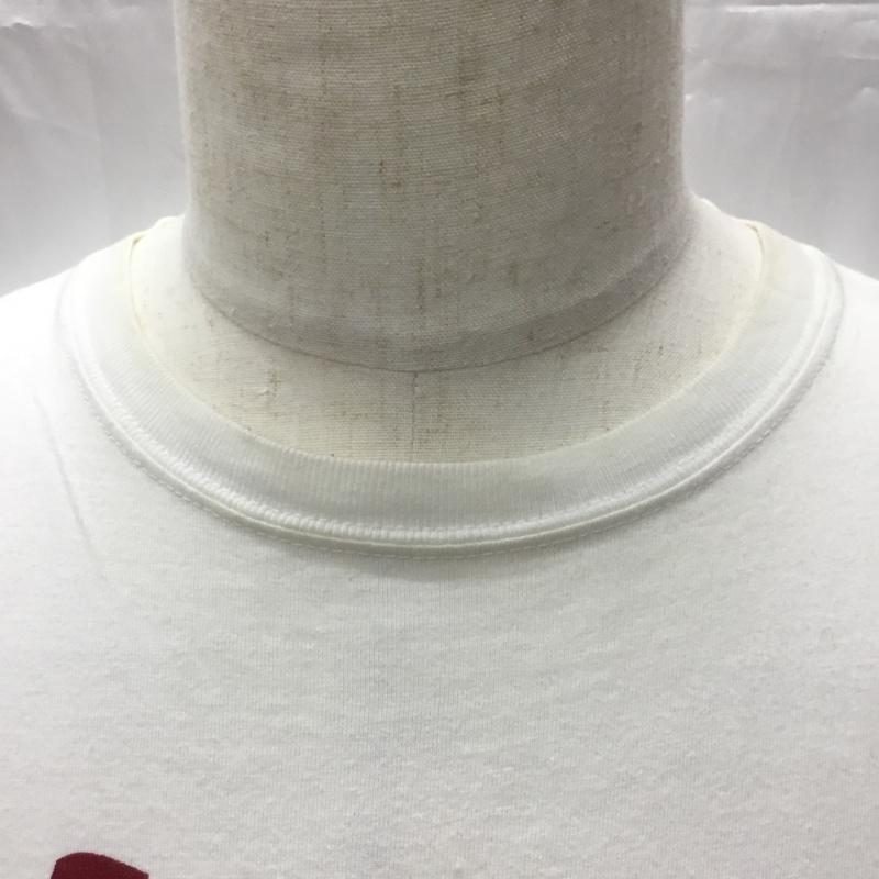 アヴィレックス AVIREX カットソー 長袖 長袖カットソー クルーネックカットソー ロングスリーブカットソー プリントTシャツ M プリント 白 / ホワイト /  メンズ USED 古着 中古 10112289