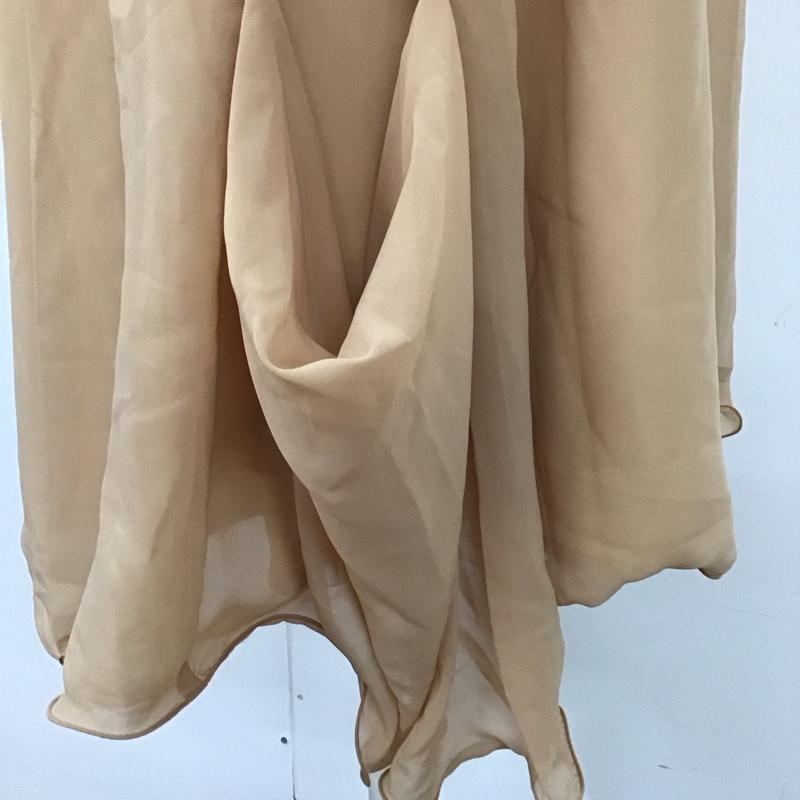 リエンダ rienda ワンピース ミニスカート M 無地 ベージュ / ベージュ /  レディース USED 古着 中古 10113793