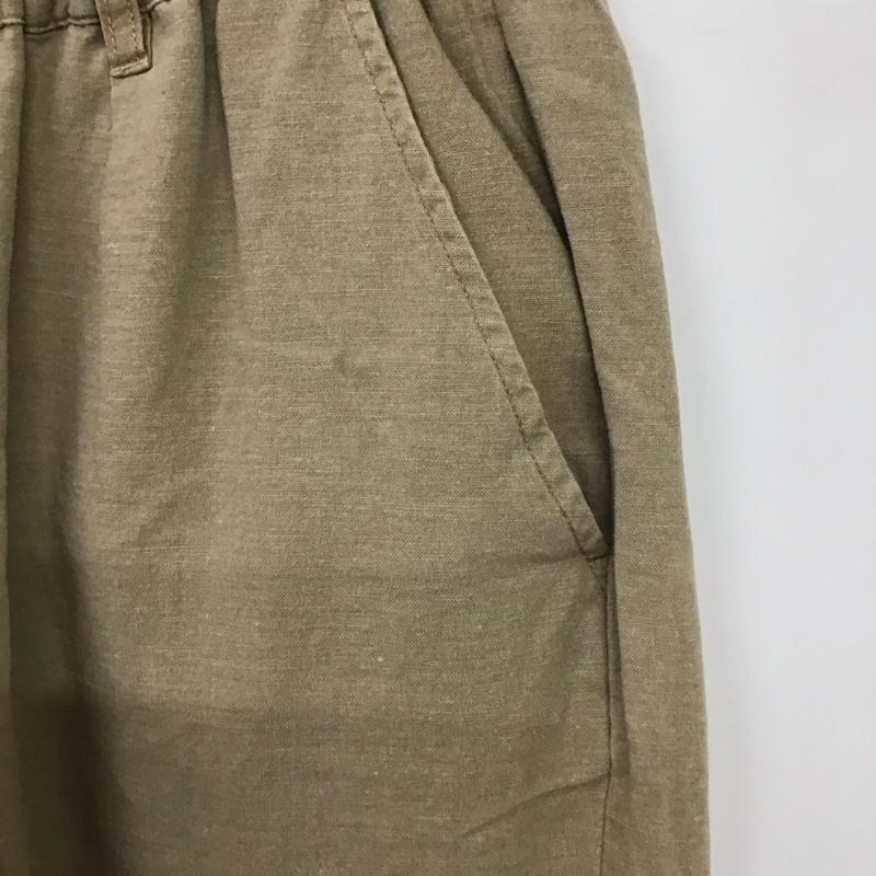 スタディオクリップ studio CLIP パンツ スラックス テーパードパンツ S 無地 ベージュ / ベージュ /  レディース USED 古着 中古 10131921