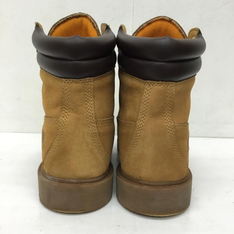 ティンバーランド Timberland ブーツ ショートブーツ TB1A27TP231 27.0cm ロゴ、文字 茶 / ブラウン /  メンズ USED 古着 中古 10140919