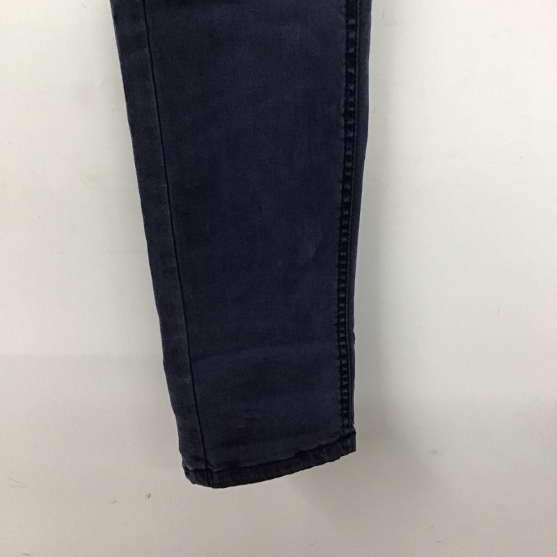 ザラメン ZARA MAN パンツ デニム、ジーンズ デニムパンツ スリムパンツ カジュアルパンツ ストレッチパンツ 38 無地 紺 / ネイビー /  メンズ USED 古着 中古 10143693