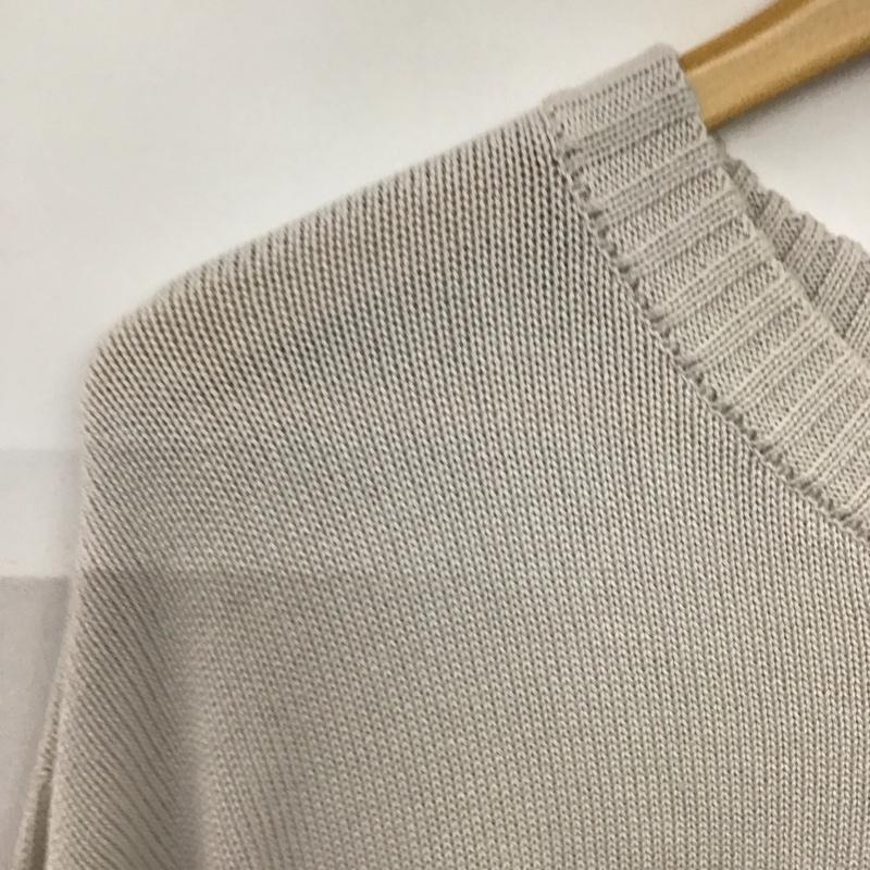 スタディオクリップ studio CLIP ニット、セーター 長袖 FREE 無地 灰 / グレー /  レディース USED 古着 中古 10142769