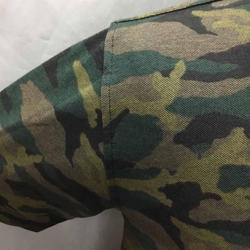 スリック SLICK ポロシャツ 半袖 半袖ポロシャツ カラーシャツ 半袖カットソー 1 カモフラージュ柄・迷彩 マルチカラー / マルチカラー /  メンズ USED 古着 中古 10115021