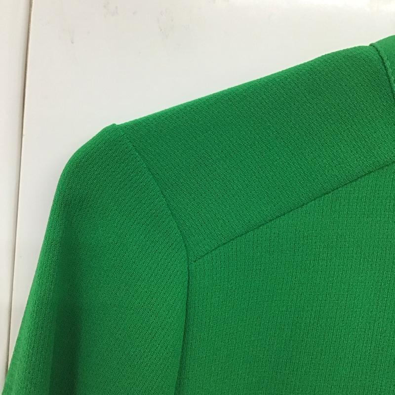 ザラ ZARA ワンピース ミニスカート M 無地 緑 / グリーン /  レディース USED 古着 中古 10130874