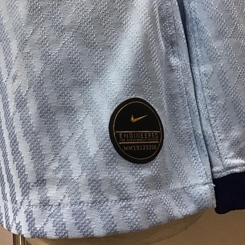 ナイキ NIKE カットソー 長袖 長袖カットソー ロングスリーブカットソー プリントTシャツ スポーツウェア L ロゴ、文字 青 / ブルー /  メンズ USED 古着 中古 10111806