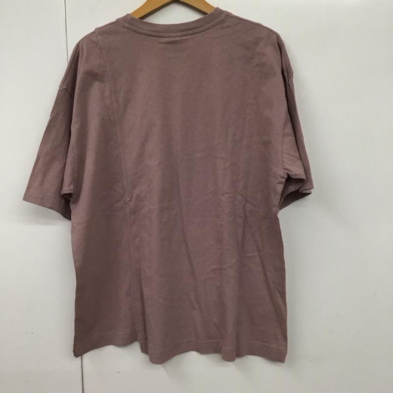 ラッセルアスレティック Russell Athletic Tシャツ 半袖 半袖カットソー プリントTシャツ クルーネックカットソー L ロゴ、文字 紫 / パープル /  メンズ USED 古着 中古 10130571