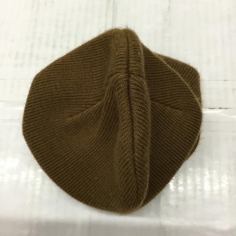カーハート Carhartt 帽子 ニット帽 I020222 ACRYLIC WATCH HAT ロゴ、文字 キャメル / キャメル /  メンズ USED 古着 中古 10115593