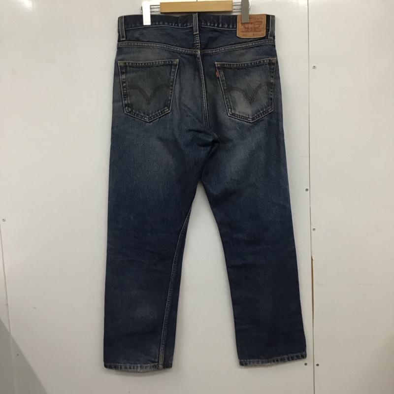 リーバイストラウスアンドコー Levi Strauss & co. パンツ デニム、ジーンズ デニムパンツ ワイドパンツ カジュアルパンツ 34インチ 無地 インディゴ / インディゴ /  メンズ USED 古着 中古 10146101