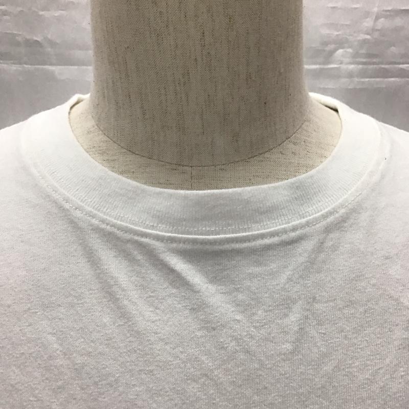 ベイフロー BAYFLOW Tシャツ 半袖 半袖カットソー プリントTシャツ クルーネックカットソー 2 ロゴ、文字 白 / ホワイト /  メンズ USED 古着 中古 10116176