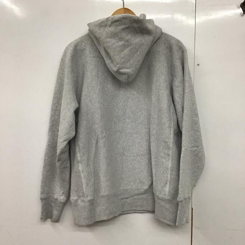 チャンピオン Champion パーカー 長袖 c3-y132 長袖パーカー プルオーバー スウェット XXL 無地 灰 / グレー /  メンズ USED 古着 中古 10141764