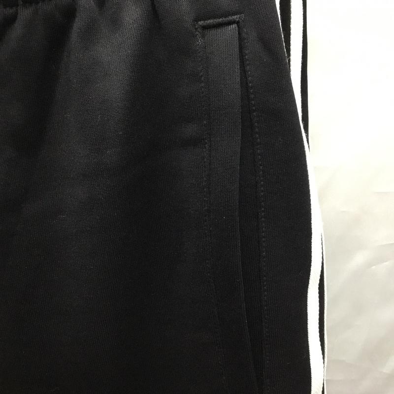 アディダス adidas パンツ ワークパンツ、ペインターパンツ dn8039 クロップドパンツ カジュアルパンツ ジャージ L ロゴ、文字 黒 / ブラック /  メンズ USED 古着 中古 10121948