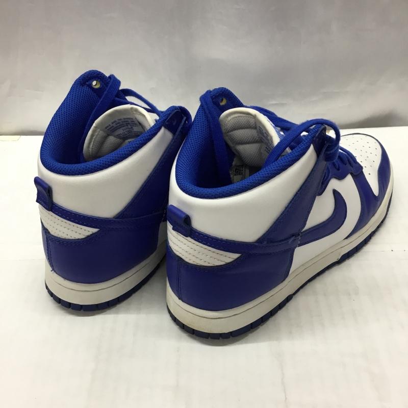 ナイキ NIKE スニーカー スニーカー DD1399-102 DUNK HI RETRO 26.5cm 箱有 26.5cm ロゴ、文字 白 / ホワイト / X 青 / ブルー /  メンズ USED 古着 中古 10118687