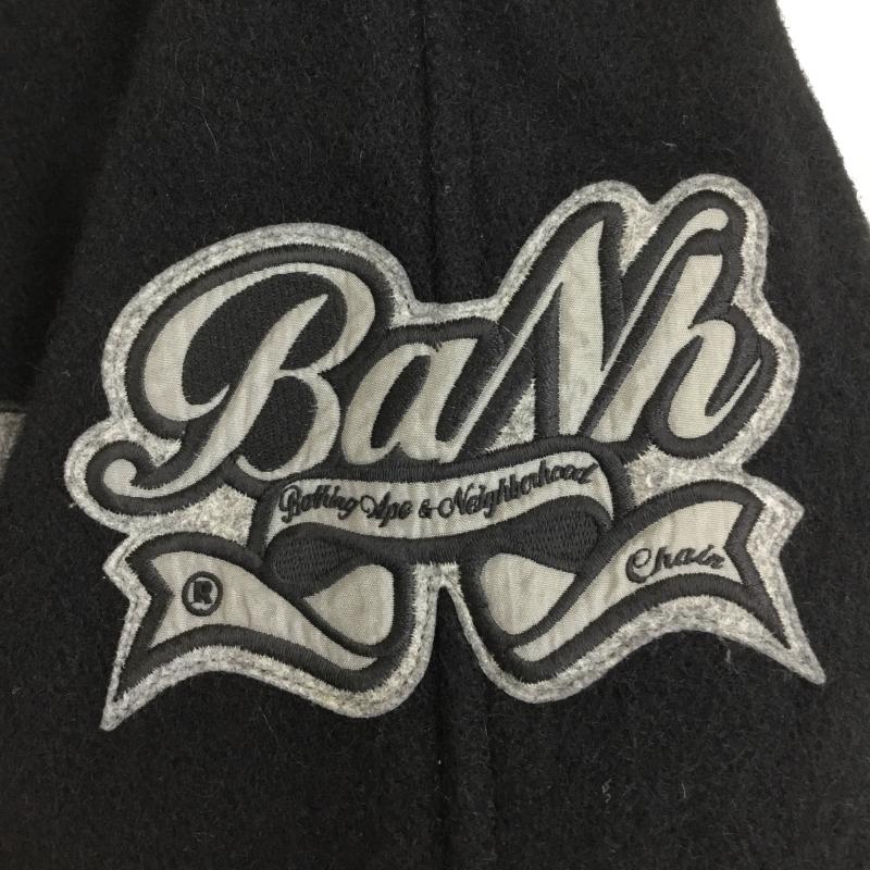 ネイバーフッド NEIGHBORHOOD ジャケット、上着 ジャケット、ブレザー A BAHING APE アベイシングエイプ スタジャン L ロゴ、文字 黒 / ブラック / X 灰 / グレー /  メンズ USED 古着 中古 10139078