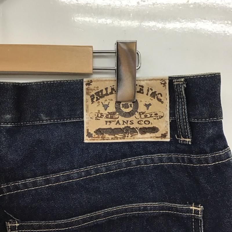 ペレペレ PELLEPELLE パンツ デニム、ジーンズ デニムパンツ ワイドパンツ カジュアルパンツ 40インチ 無地 インディゴ / インディゴ /  メンズ USED 古着 中古 10143519