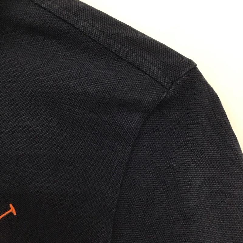 ポロラルフローレン POLO RALPH LAUREN ポロシャツ 半袖 半袖ポロシャツ 半袖カットソー カラーシャツ S ロゴ、文字 紺 / ネイビー /  メンズ USED 古着 中古 10131499