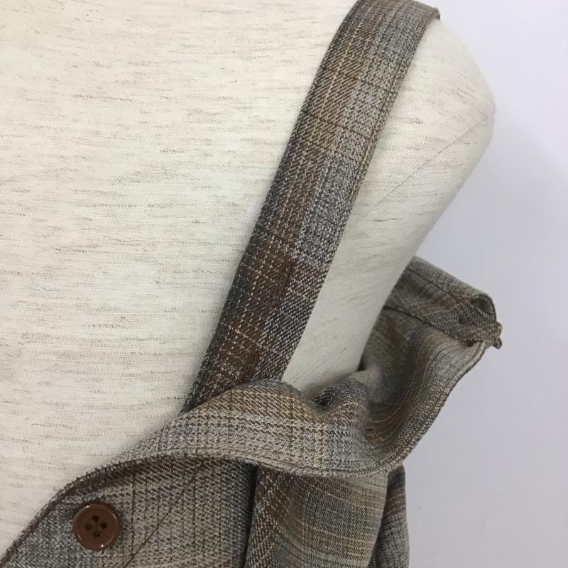 ジーナシス JEANASIS ワンピース ロングスカート シャツロングワンピース チェックロングワンピース 長袖シャツワンピ FREE チェック マルチカラー / マルチカラー /  レディース USED 古着 中古 10131761