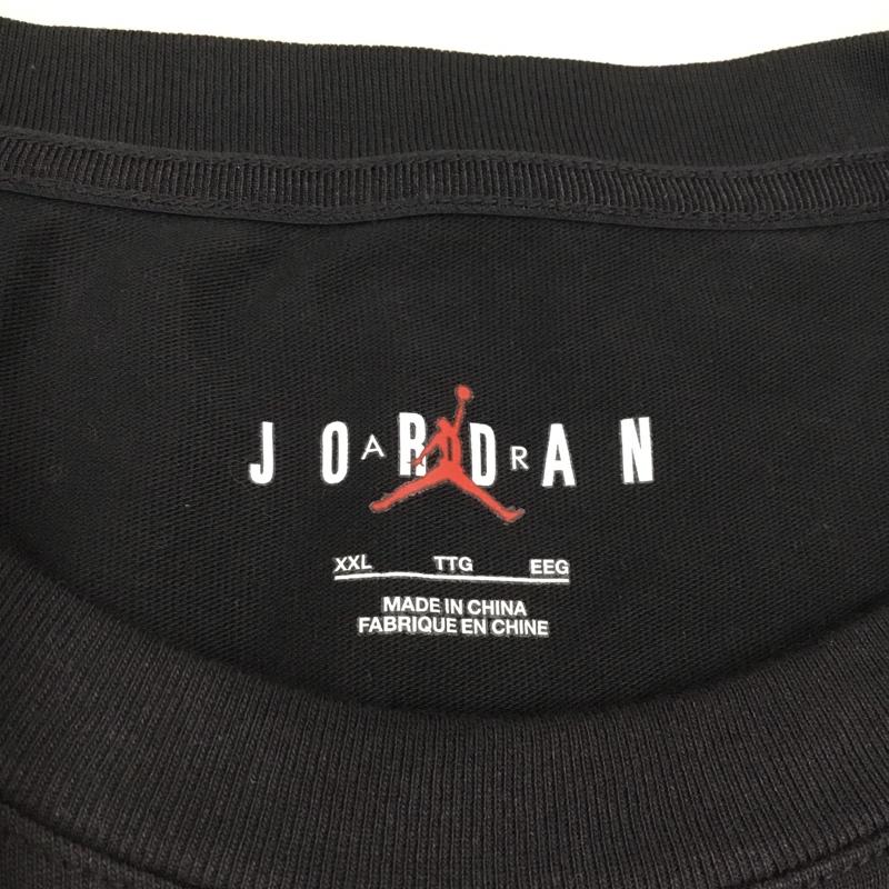ジョーダンブランド JORDAN BRAND Tシャツ 半袖 FV9913-010 AWAKE クルーネック XXL ロゴ、文字 黒 / ブラック /  メンズ USED 古着 中古 10111355