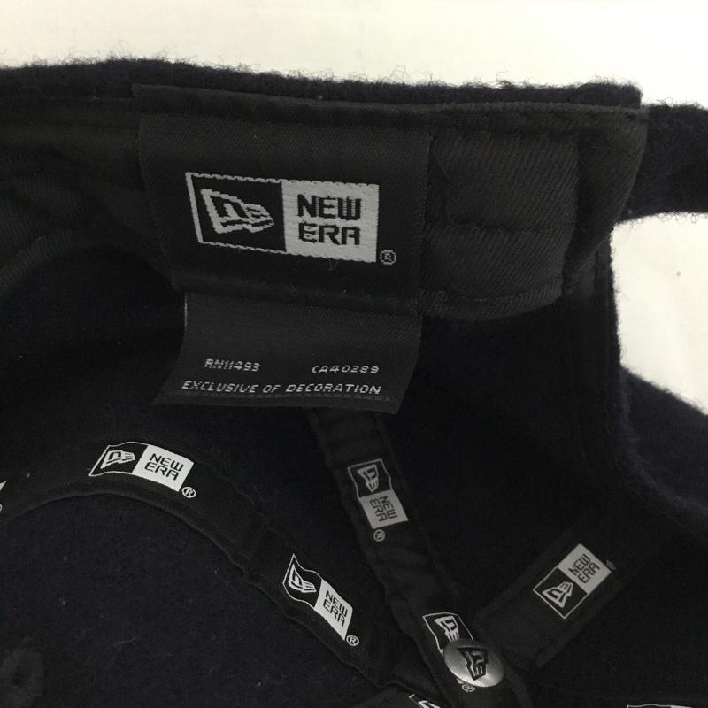 ニューエラ NEW ERA 帽子 キャップ NY ニューヨークヤンキース ロゴ、文字 紺 / ネイビー /  メンズ USED 古着 中古 10130221