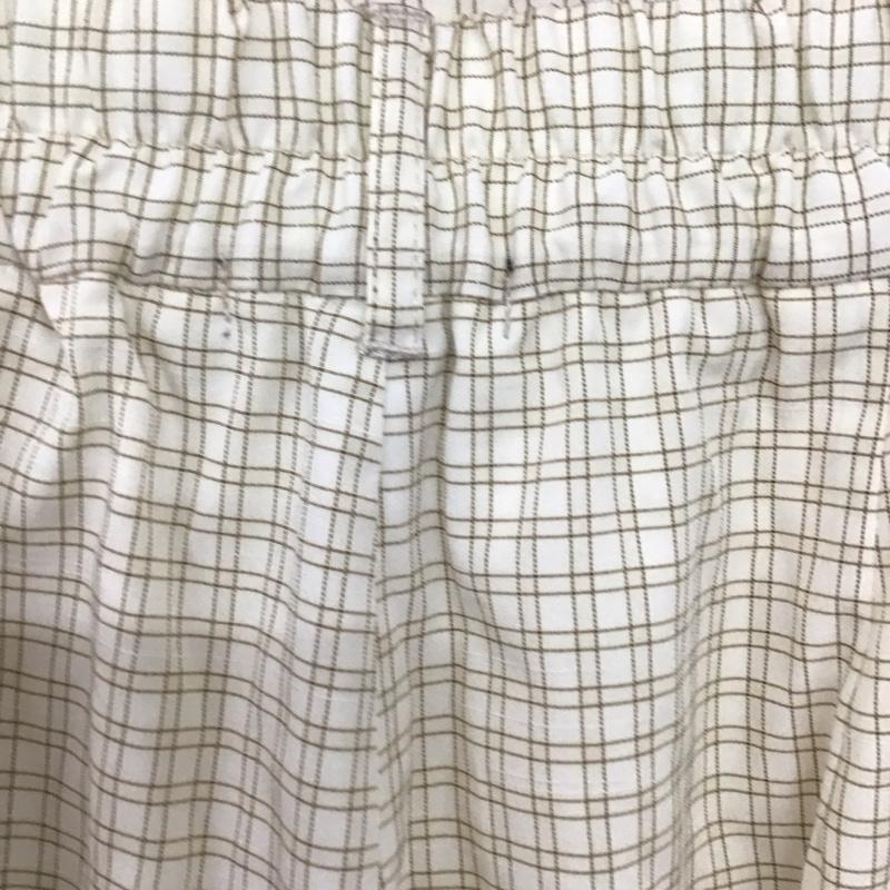 ダブルクローゼット w closet ボトムス ボトムス 343117 ワイドパンツ ハイウエスト FREE チェック マルチカラー / マルチカラー /  レディース USED 古着 中古 10146608
