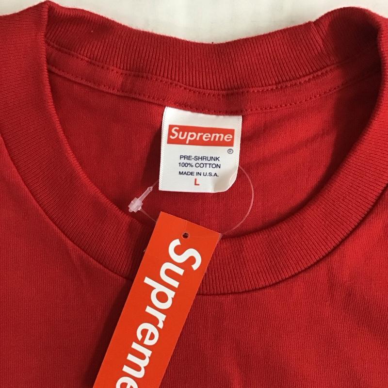シュプリーム Supreme Tシャツ 半袖 23aw nyctee プリントTシャツ 半袖カットソー L ロゴ、文字 赤 / レッド /  メンズ USED 古着 中古 10115124