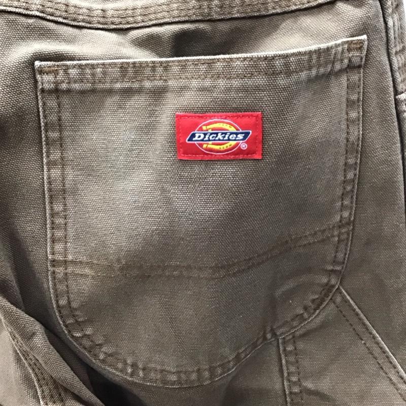 ディッキーズ Dickies パンツ ワークパンツ、ペインターパンツ ワークパンツ ワイドパンツ カジュアルパンツ 32インチ 無地 茶 / ブラウン /  メンズ USED 古着 中古 10116228