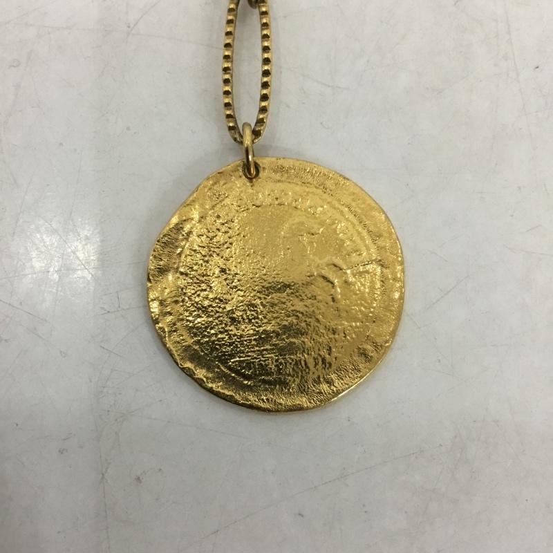古着 USED アクセサリー ネックレス、ペンダント コインネックレス 4CROSSES 無地 金 / ゴールド /  レディース USED 古着 中古 10142833