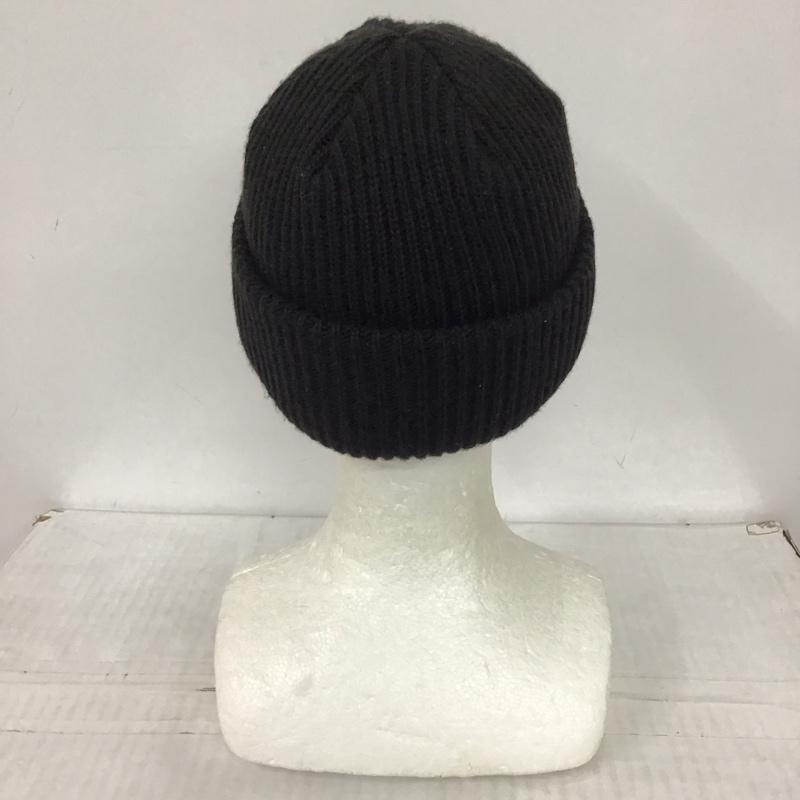 ラディアル RADIALL 帽子 ニット帽 RAD-23AW-HAT009 ワッチキャップ ロゴ、文字 黒 / ブラック /  メンズ USED 古着 中古 10122587