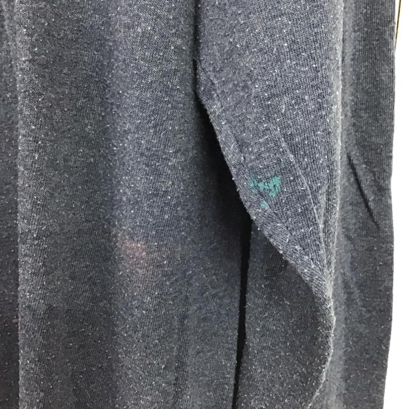 古着 USED カットソー 長袖 長袖カットソー プリントカットソー クルーネック XL プリント 紺 / ネイビー /  メンズ USED 古着 中古 10142623