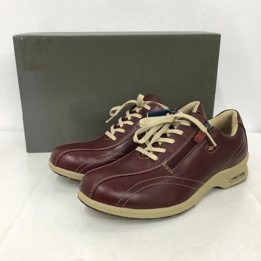 ヨネックス YONEX スニーカー スニーカー SHW-LC30 パワークッション 23cm ウォーキングシューズ 箱有 23.0cm ロゴ、文字 ボルドー / ボルドー /  レディース USED 古着 中古 10147937