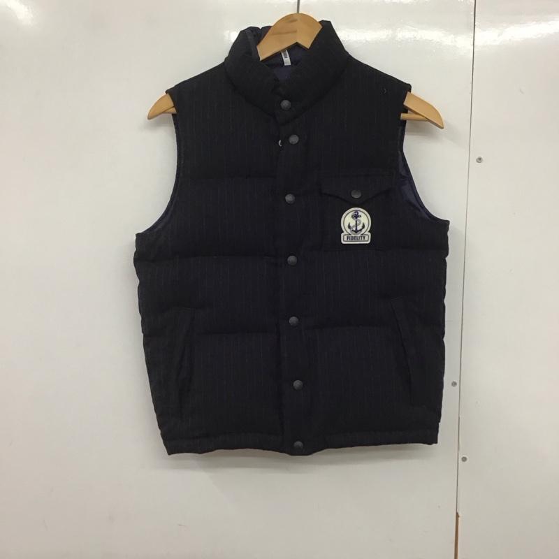 フェデリティー FIDELITY ベスト ベスト F15FO-04PT REVERSIBLE DOWN VEST XS  紺 / ネイビー /  メンズ USED 古着 中古 10141277