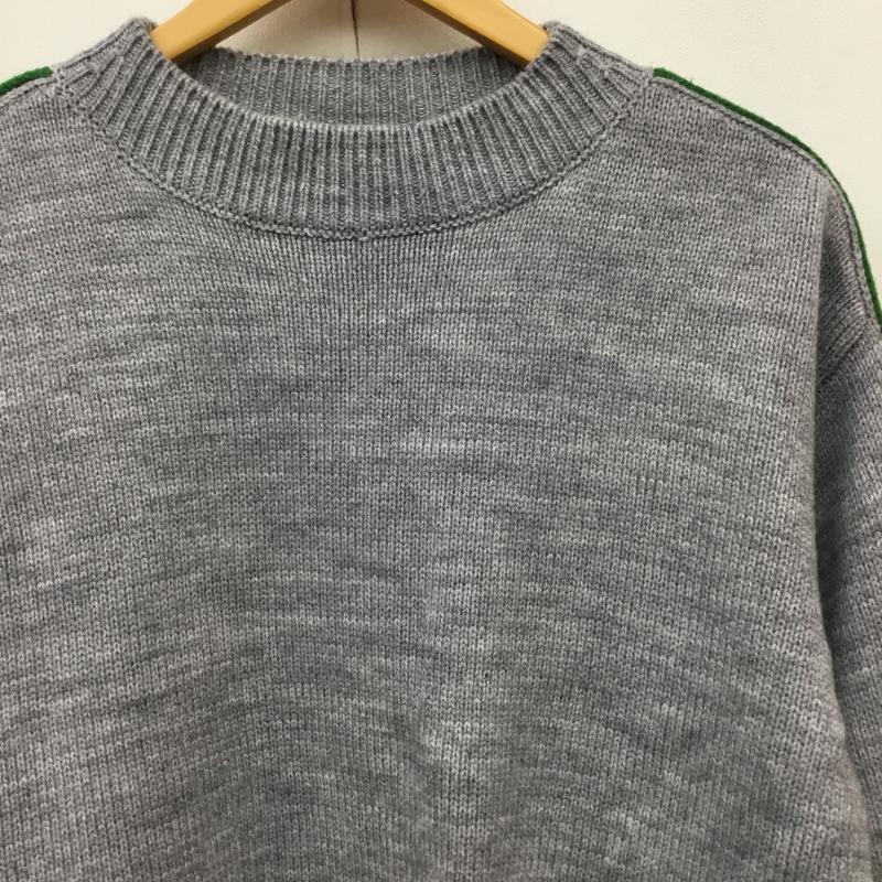 ニコアンド niko and... ニット、セーター 長袖 NKN46680AD M 無地 灰 / グレー /  レディース USED 古着 中古 10142214