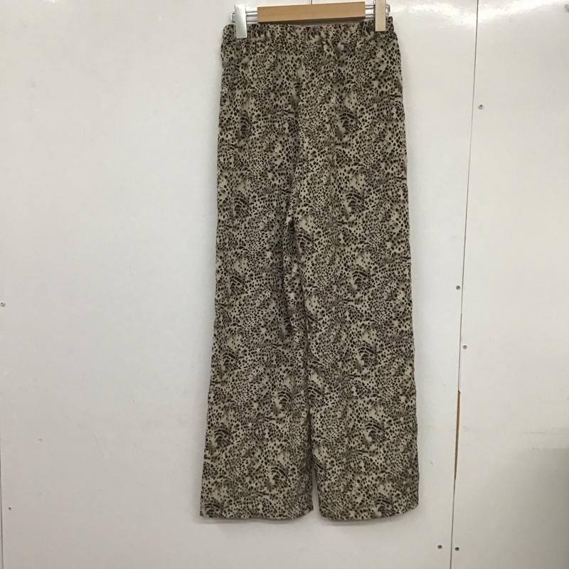 フリークスストア FREAK S STORE パンツ スラックス FREE 総柄 X ヒョウ柄・レオパード柄 マルチカラー / マルチカラー /  レディース USED 古着 中古 10132827