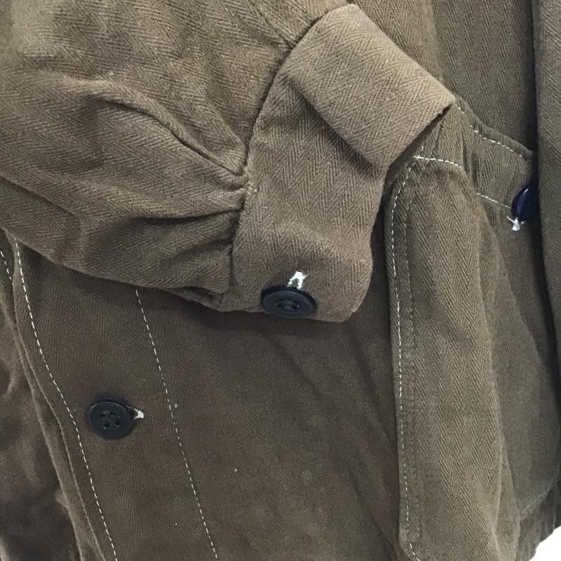 ミリタリー ミリタリー シャツ、ブラウス 長袖 長袖シャツ ミリタリーシャツ カラーシャツ カジュアルシャツ チェコ軍 無地 茶 / ブラウン /  メンズ USED 古着 中古 10105561