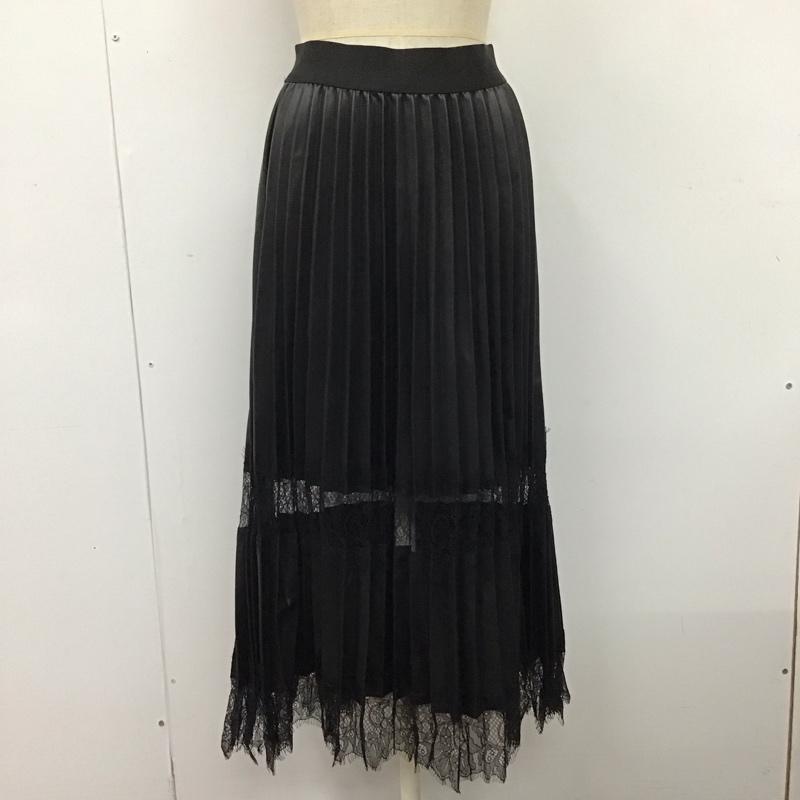 ザラ ZARA スカート ロングスカート タグ付 XS 無地 黒 / ブラック /  レディース USED 古着 中古 10121527