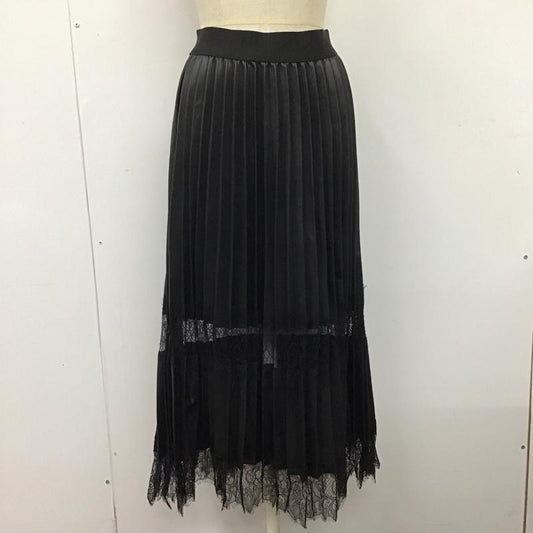 ザラ ZARA スカート ロングスカート タグ付 XS 無地 黒 / ブラック /  レディース USED 古着 中古 10121527