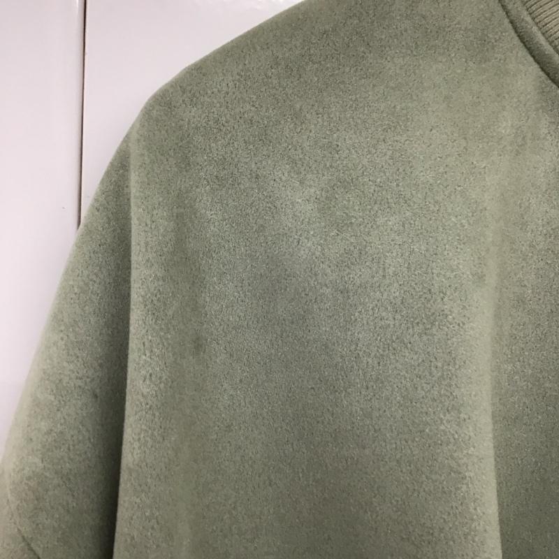 ザラ ZARA ジャケット、上着 ジャンパー、ブルゾン M 無地 薄緑 / ライトグリーン /  レディース USED 古着 中古 10124780