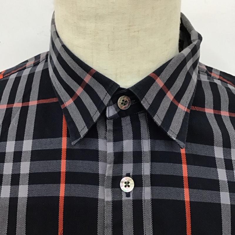 バーバリーズ BURBERRYS シャツ、ブラウス 長袖 長袖シャツ カラーシャツ ポケットシャツ 長袖カットソー チェックシャツ L チェック マルチカラー / マルチカラー /  メンズ USED 古着 中古 10123776