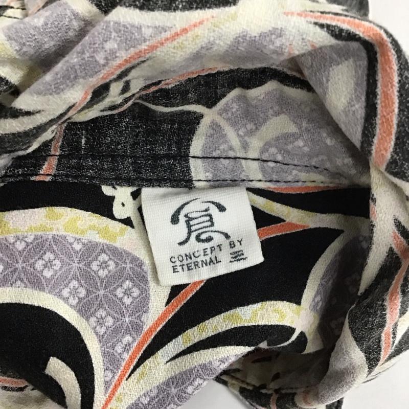 エターナル ETERNAL シャツ、ブラウス 長袖 長袖シャツ 総柄シャツ カラーシャツ ポケットシャツ L プリント マルチカラー / マルチカラー /  メンズ USED 古着 中古 10128015