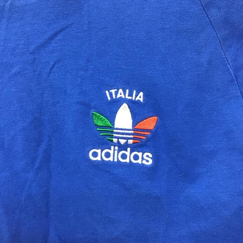 アディダス adidas Tシャツ 半袖 GP1921 M 無地 X 刺繍 青 / ブルー /  メンズ USED 古着 中古 10130390