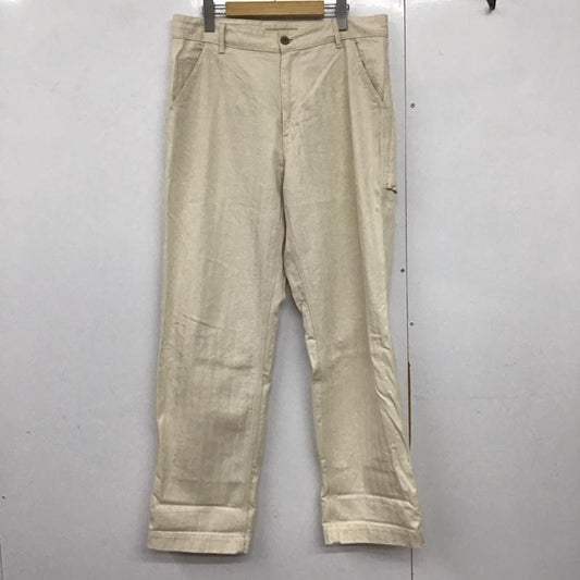 エフオービーファクトリー FOB FACTORY パンツ デニム、ジーンズ デニムパンツ ワイドパンツ カジュアルパンツ 3 ストライプ 白 / ホワイト /  メンズ USED 古着 中古 10140869