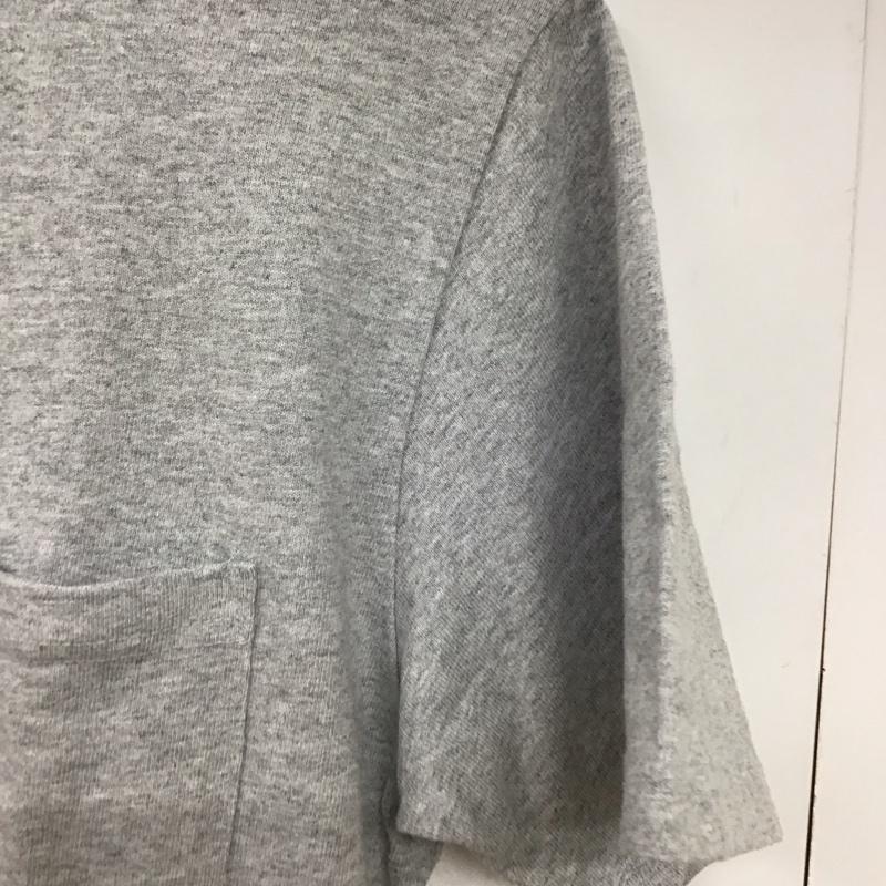 グッドウェア Goodwear Tシャツ 半袖 半袖カットソー プリントTシャツ クルーネックカットソー M 無地 灰 / グレー /  メンズ USED 古着 中古 10150933