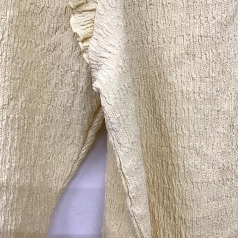 アースミュージックアンドエコロジー earth music&ecology カットソー 長袖 FREE 無地 黄 / イエロー /  レディース USED 古着 中古 10142132