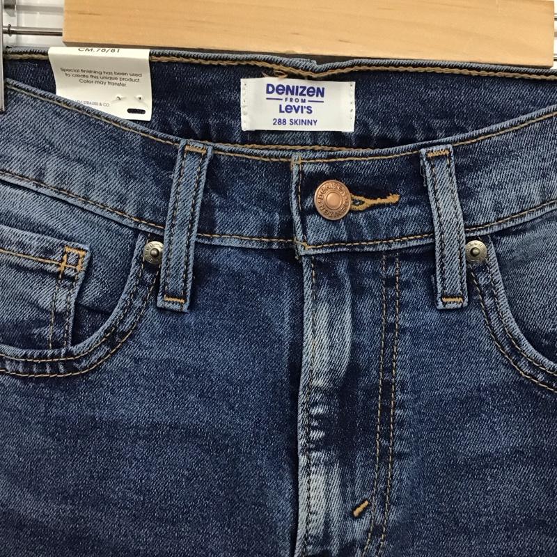 リーバイス Levi s パンツ デニム、ジーンズ デニムパンツ スリムパンツ カジュアルパンツ ストレッチパンツ 31インチ 無地 インディゴ / インディゴ /  メンズ USED 古着 中古 10140284