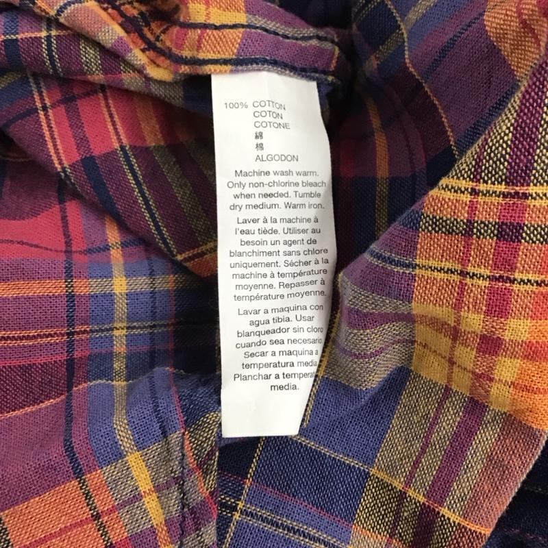 ギャップ GAP シャツ、ブラウス 長袖 長袖シャツ チェックシャツ カラーシャツ M チェック マルチカラー / マルチカラー /  メンズ USED 古着 中古 10141683
