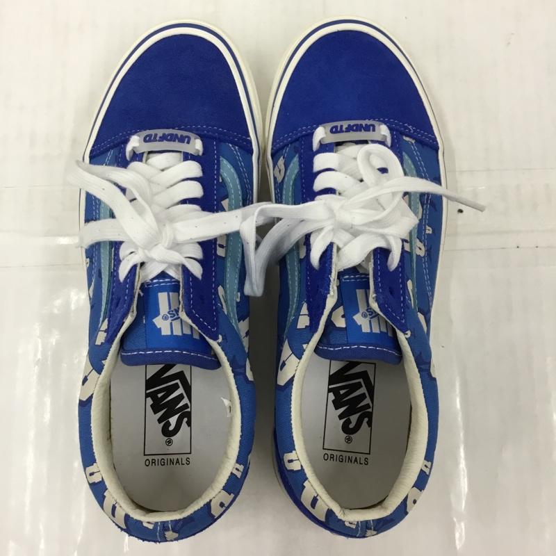 バンズ VANS スニーカー スニーカー Undefeated OG Old Skool VN0A4P3X7AG 26cm 箱有 26.0cm ロゴ、文字 青 / ブルー / X 白 / ホワイト / X 水色 / ライトブルー /  メンズ USED 古着 中古 10105727