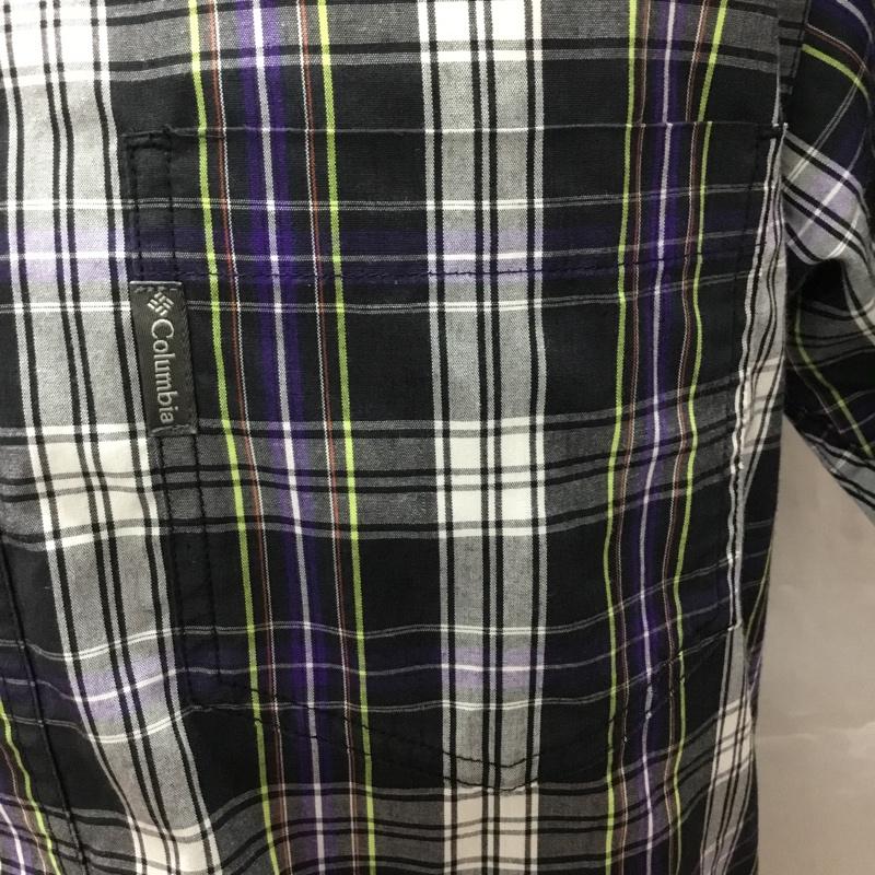 コロンビア Columbia シャツ、ブラウス 半袖 半袖 S チェック マルチカラー / マルチカラー /  メンズ USED 古着 中古 10109003