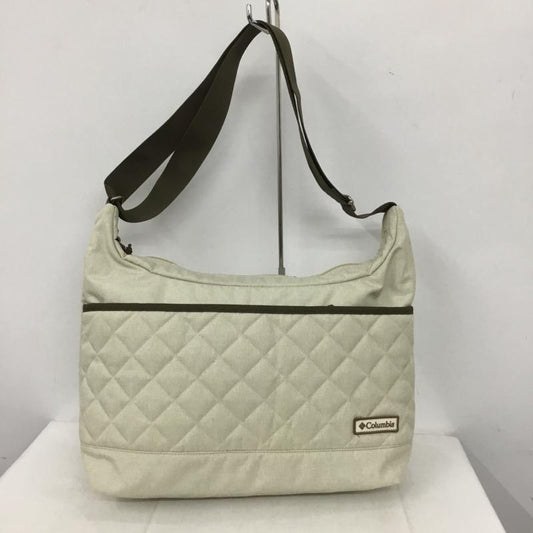 コロンビア Columbia ショルダーバッグ ショルダーバッグ PU8901 ブリッジシティ ショルダー ロゴ、文字 アイボリー / アイボリー / X カーキ / カーキ /  メンズ USED 古着 中古 10138055