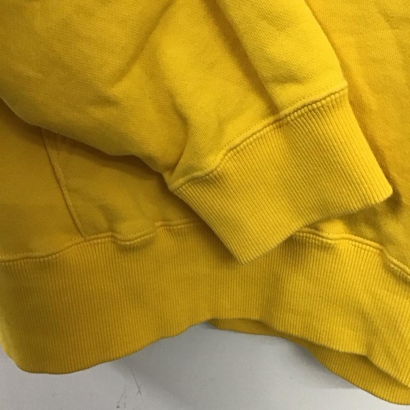 エックスガール X-girl パーカー 長袖 105223012009 CHUBBY LOGO SWEAT HOODIE XL プリント 黄 / イエロー /  レディース USED 古着 中古 10146635